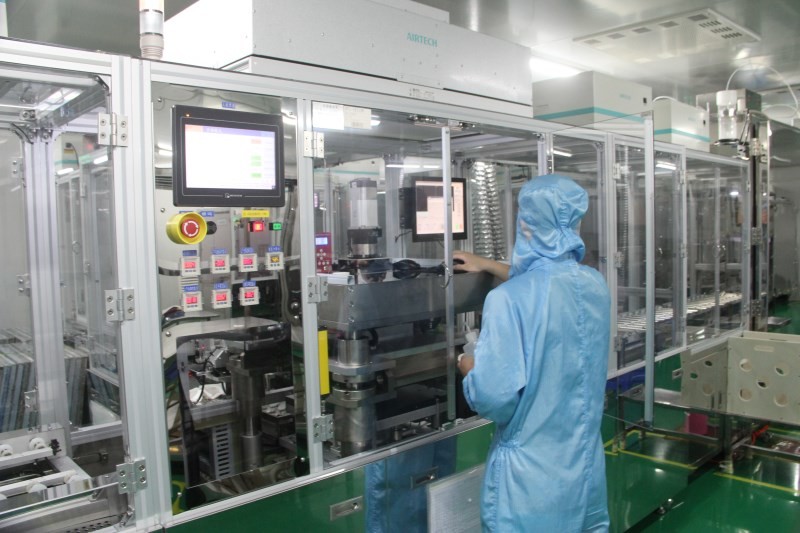 HongKong Guanke Industrial Limited خط إنتاج المصنع