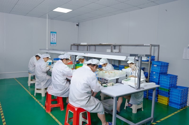 HongKong Guanke Industrial Limited خط إنتاج المصنع
