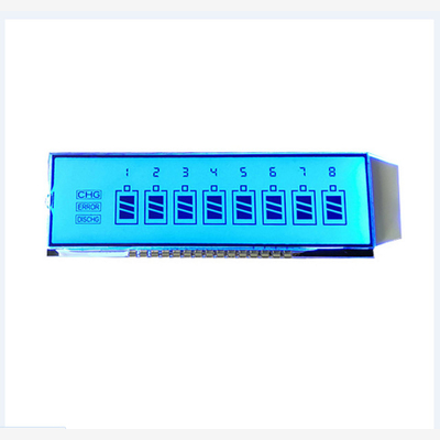 شاشة عرض كريستالية سائلة مخصصة ، شاشة عرض LCD رقمية مكونة من 7 أجزاء للمتر