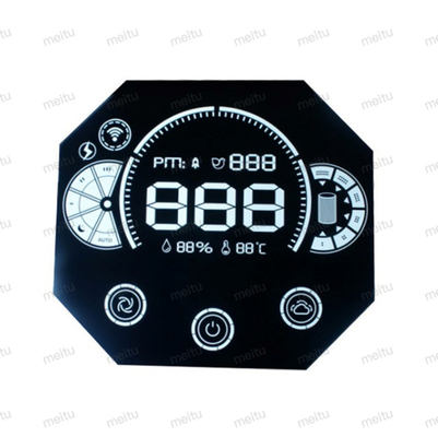شاشة LCD مكونة من 5 أرقام و 7 أجزاء ، وشاشة LCD ملونة VA لعداد سرعة السيارة