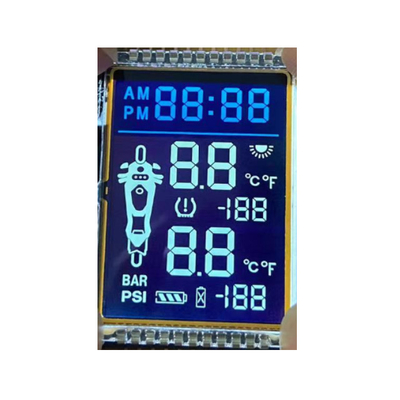 شاشة عرض LCD من 6 أرقام مكونة من 7 قطع ، وحدة شاشة LCD صغيرة إيجابية من TN