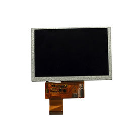5 بوصة TFT Lcd عرض 800 × 480 قرار شاشة سعوية تعمل باللمس للمعدات الصناعية