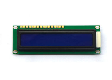 سلبي LCM شاشة LCD 2 X 16 القرار 1602 STN أحادية اللون مع 16 دبابيس