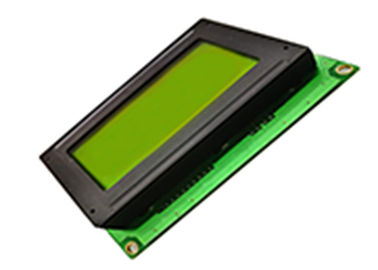 أحرف شاشة عرض LCD أبجدية عددية ، 5 فولت أصفر أخضر LCD 1604 وحدة