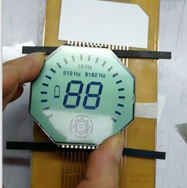 شكل المثمن مخصص LCD عرض تصميم خاص 3.0V للأداة الصناعية