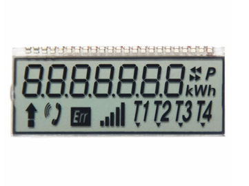 12 OClock 7 رقم لوحة العرض TN ، الملتوية Nematic LCD للاتصالات / الهاتف