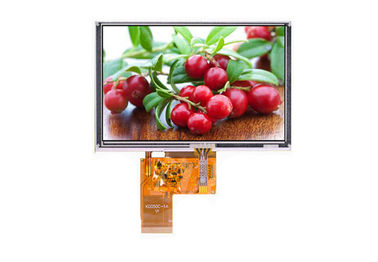 شاشة TFT LCD بحجم 5.0 بوصة 800 * 480 شاشة تعمل باللمس 16/18/24 بت RGB واجهة عالية السطوع شاشة Tft