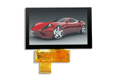 شاشة TFT LCD بحجم 5.0 بوصة 800 * 480 شاشة تعمل باللمس 16/18/24 بت RGB واجهة عالية السطوع شاشة Tft