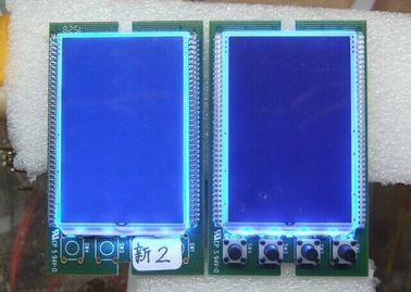تخصيص 7 شاشات الكريستال السائل عرض HTN سلبي شاشة LCD الأزرق Backgound لممارسة الرياضة