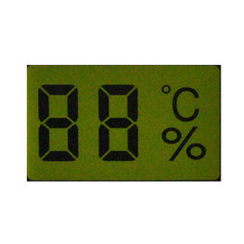 شكل مخصص 2 أرقام شاشة LCD TN شاشة عرض التشغيل درجة الحرارة -30- + 80 ℃