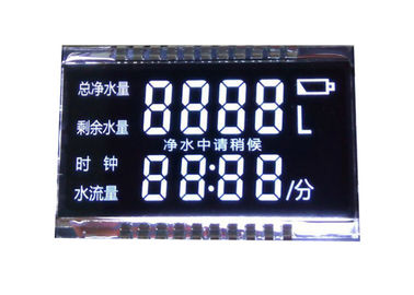 واجهة دبوس عالية التباين شاشة LCD وحدة VA لوحة العرض السلبية 3.3V 7 الجزء شاشة LCD