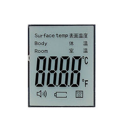شاشة LCD مخصصة 7 الجزء الأشعة تحت الحمراء ميزان الحرارة شاشة LCD للجهاز الطبي