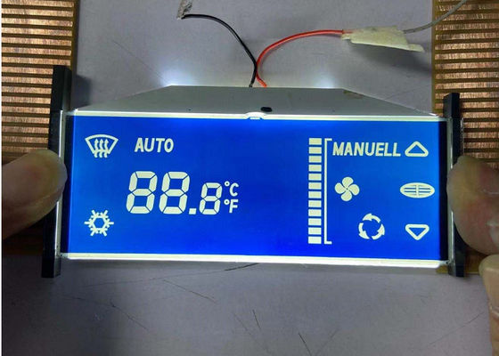 شاشة عرض مقطعية HTN LCD انتقالية لمقياس المياه