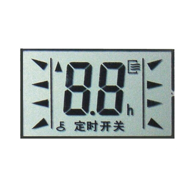 شاشة LCD ذات الأرقام الإيجابية السلبية TN مخصصة أحادية اللون الانعكاسية