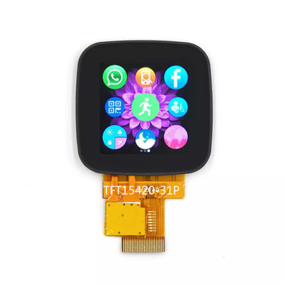 شاشة TFT LCD IPS مقاس 1.54 بوصة ، وحدة شاشة LCD تعمل باللمس مقاس 240 × 240