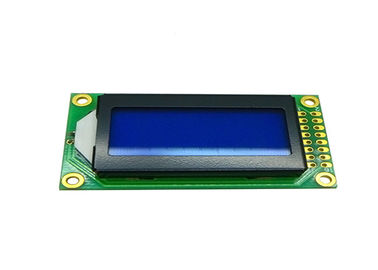 شاشة LCD مصفوفة نقطية صغيرة عرض ، حرف شاشة LCD البسيطة 0802 وحدة البوليفيين