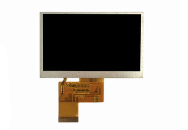 مخصص شفاف 4.3 TFT LCD العرض ، 480 * 272 نقطة شاشة TFT ملونة مع 24 بت