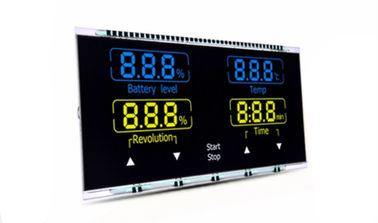 مخصص أرقام اللمس 7 الجزء VA شاشة LCD لنظام التدفئة