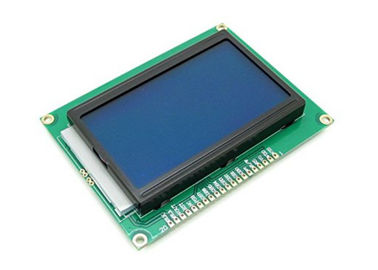 5V 12864 وحدة شاشة LCD 128 × 64 نقطة مصفوفة الجرافيك COB شاشة LCD مع الخلفية الزرقاء
