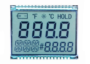 مخصص 4 أرقام 7 شريحة العرض الرقمي TN عاكس شاشة LCD لموصل دبوس متر