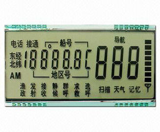 مخصص شاشة LCD دبوس موصل وحدة شاشات الكريستال السائل 5 أرقام 7 الجزء شاشة LCD لآلة التنفس