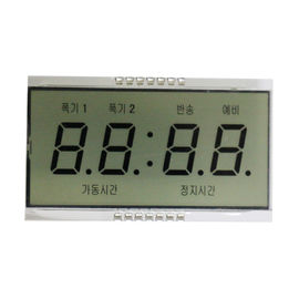 ثابت 14 شريحة شاشة LCD حرف 7 شريحة شاشة LCD وحدة 4 أرقام