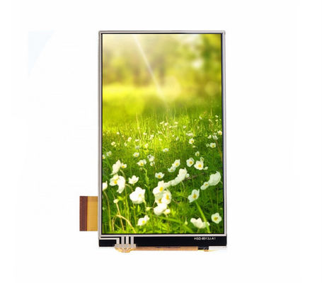 300cd / M2 480x800 3.97 بوصة واجهة RGB شاشة IPS TFT LCD