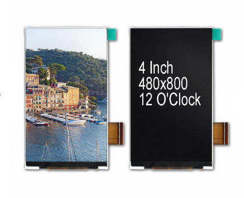 300cd / M2 480x800 3.97 بوصة واجهة RGB شاشة IPS TFT LCD