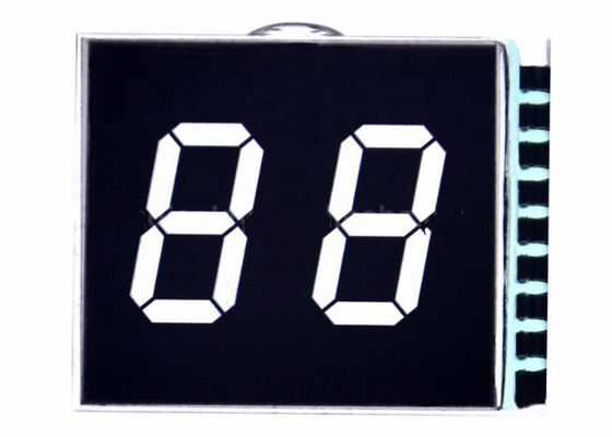 شاشة عرض LCD أحادية اللون موصل دبوس حجم مخصص VA شاشة سوداء بيضاء