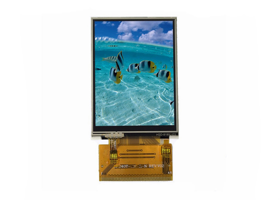 شاشة عرض LCD كريستالية سائلة مقاس 2.4 بوصة TFT بسطوع 180Cd / M2