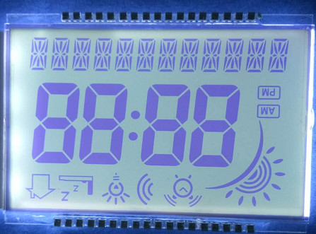 FPC Connector Lcd Display Module ، شاشة عرض LCD إيجابية TN صغيرة الحجم