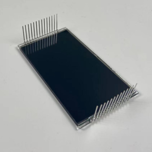 شاشة LCD رقمية إيجابية بحجم مخصص ، شاشة LCD مكونة من 6 أرقام و 7 شرائح