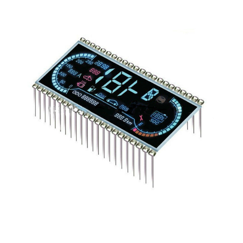 شاشة عرض Lcd 4.5V أو دبوس أو موصل زيبرا شاشة LCD لعرض الأحرف