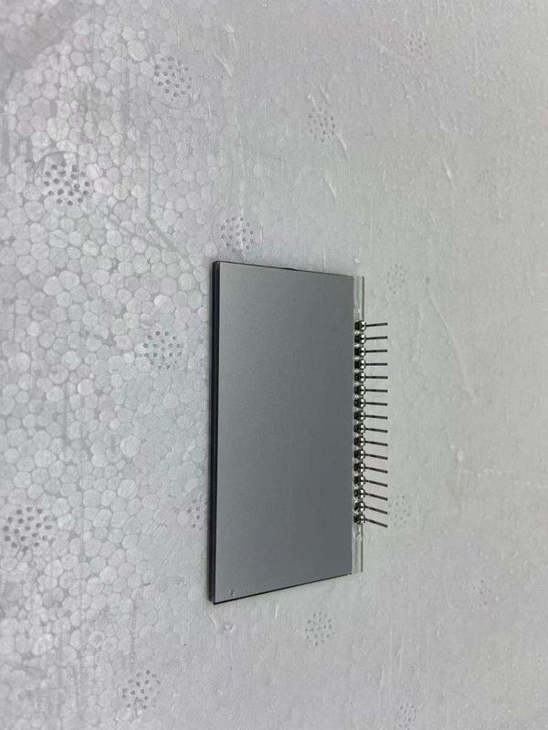 Tn 7 قطعة شاشة LCD 12 O ساعة إيجابية أحادية اللون وحدة شاشة LCD ناقلة الشفافية