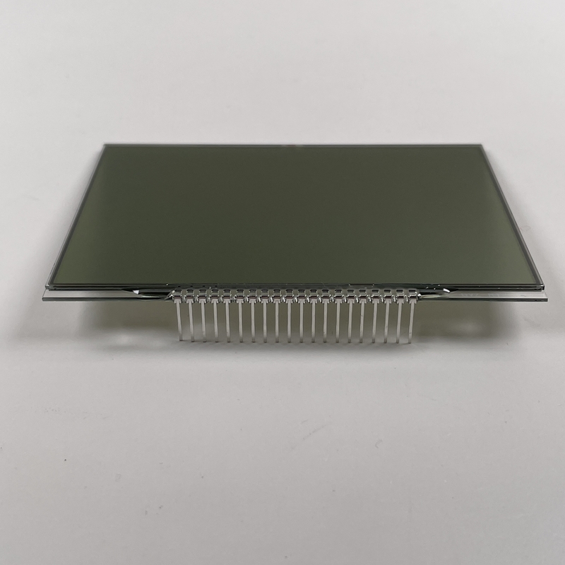 شاشة LCD ذات مصفوفة إيجابية HTN أحادية اللون 7 قطاعات شاشة LCD الرسومية العاكسة للحرارة