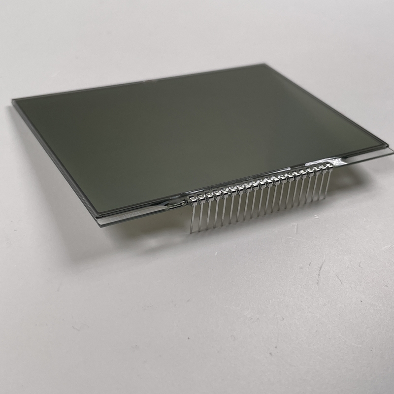 شاشة LCD ذات مصفوفة إيجابية HTN أحادية اللون 7 قطاعات شاشة LCD الرسومية العاكسة للحرارة