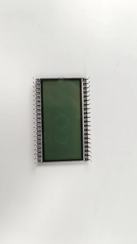 مصنع الأكثر مبيعاً مقطوعة مخصصة HTN شاشة LCD أحادية اللون 7 قطعة شاشة LCD الرسومية لموزع الزيت
