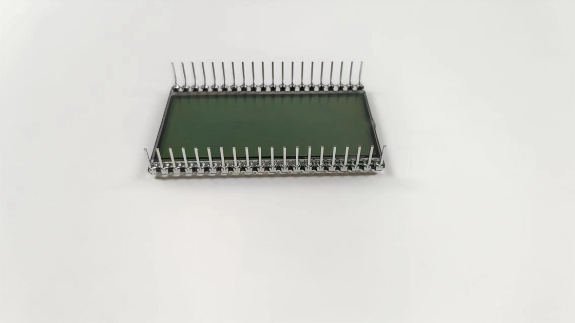 مصنع الأكثر مبيعاً مقطوعة مخصصة HTN شاشة LCD أحادية اللون 7 قطعة شاشة LCD الرسومية لموزع الزيت