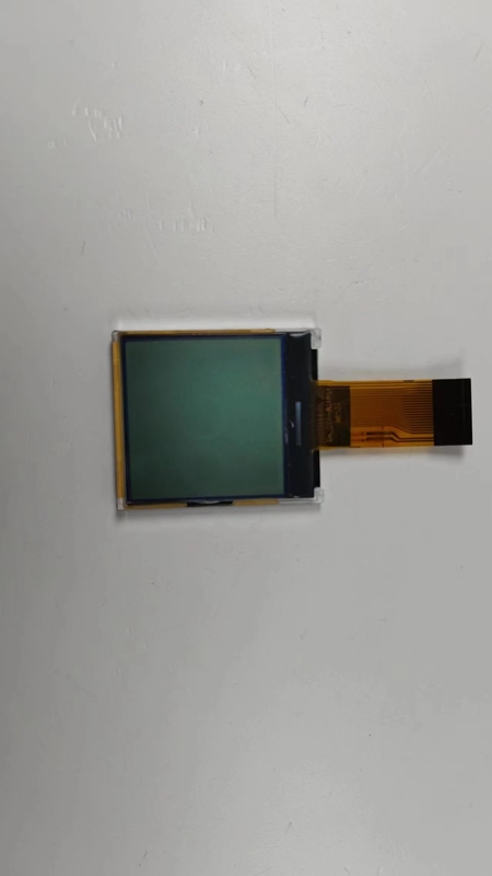 FSTN الرسومات COG العرض شاشة نقطة مصفوفة وحدات LCD مخصصة 128 * 128 للضوء