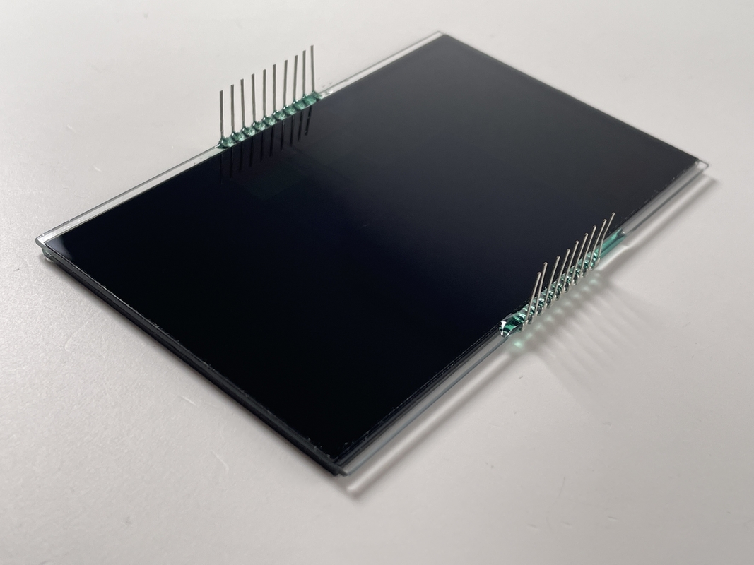 السعر بالجملة VA قطاع شاشة LCD العرض اللون تحكم شاشة PIN الضوء الخلفي الأبيض للمساجر
