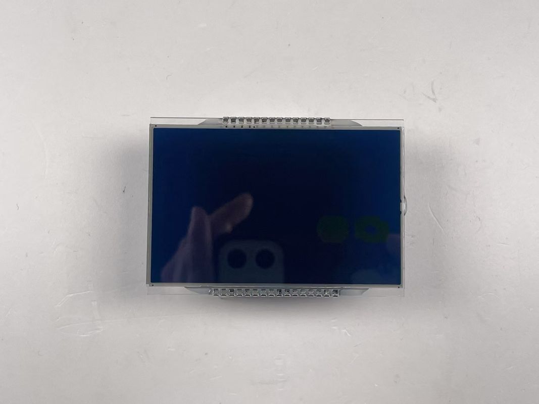 مصنع جودة جيدة مخصصة مصفوفة HTN شاشة LCD أحادية اللون 7 قطعة شاشة LCD الرسومية لأدوات الدراجات النارية