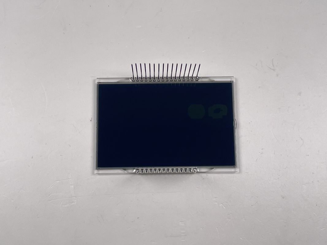 مصنع جودة جيدة مخصصة مصفوفة HTN شاشة LCD أحادية اللون 7 قطعة شاشة LCD الرسومية لأدوات الدراجات النارية
