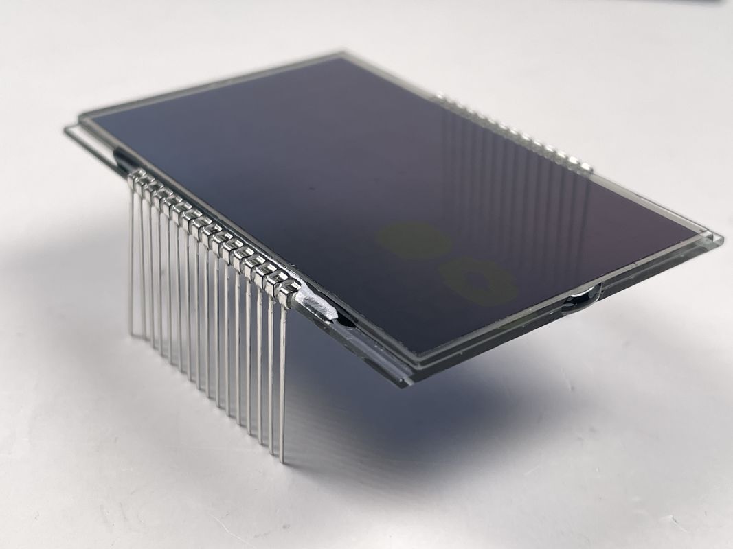 مصنع جودة جيدة مخصصة مصفوفة HTN شاشة LCD أحادية اللون 7 قطعة شاشة LCD الرسومية لأدوات الدراجات النارية