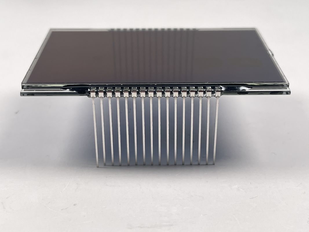 مصنع جودة جيدة مخصصة مصفوفة HTN شاشة LCD أحادية اللون 7 قطعة شاشة LCD الرسومية لأدوات الدراجات النارية