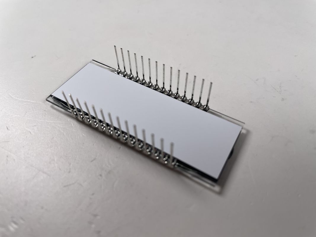 تصنيع مخصص 8 أرقام TN شاشة LCD إيجابية سبعة قطاعات اتصال PIN لعدة الغاز الإلكترونية