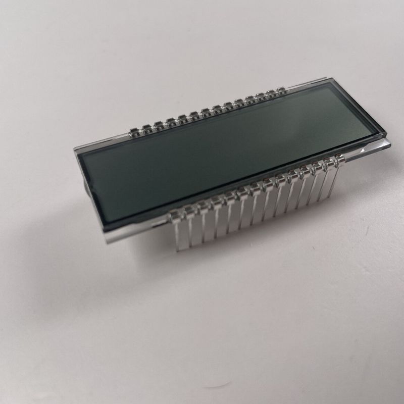 تصنيع مخصص 8 أرقام TN شاشة LCD إيجابية سبعة قطاعات اتصال PIN لعدة الغاز الإلكترونية