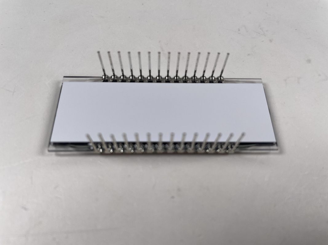 تصنيع مخصص 8 أرقام TN شاشة LCD إيجابية سبعة قطاعات اتصال PIN لعدة الغاز الإلكترونية