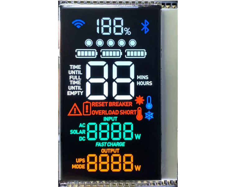 شاشة LCD ذات التباين العالي VA Monokrome للكهرباء الخارجية والداخلية