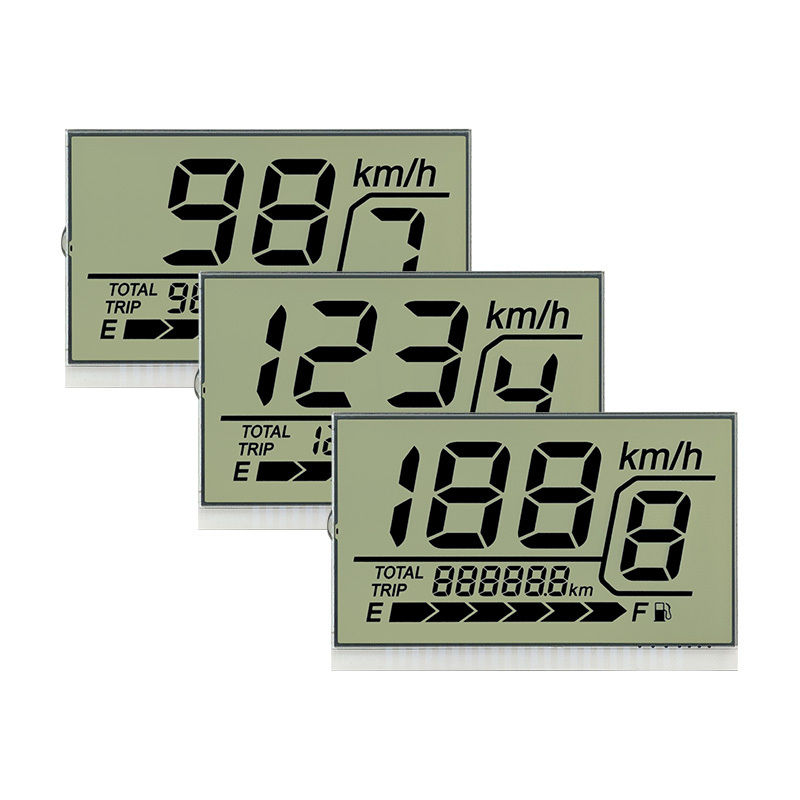 شاشة LCD أحادية اللون من نوع TN STN HTN FSTN VA للمعدات الصناعية