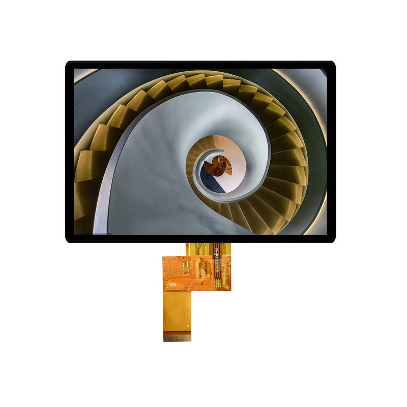 تصنيع شاشة LCD TFT مقاس 7 بوصات، شاشة LCD TFT صناعية من الدرجة الصناعية مع وحدة شاشة تعمل باللمس، وحدة LCD TFT مخصصة